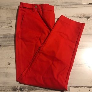 LAUREN BY RL RALPH LAUREN PANTS ORANGE RED 16 PLUS SIZE XL XXL